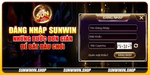 Đăng nhập Sunwin - Những bước đơn giản để bắt đầu chơi