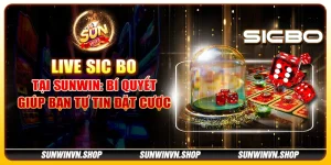 Live Sic Bo tại Sunwin: Bí quyết giúp bạn tự tin đặt cược